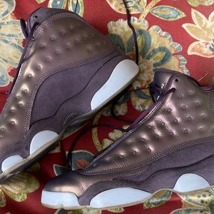 Dark Raisin Jordan 13 size 7y